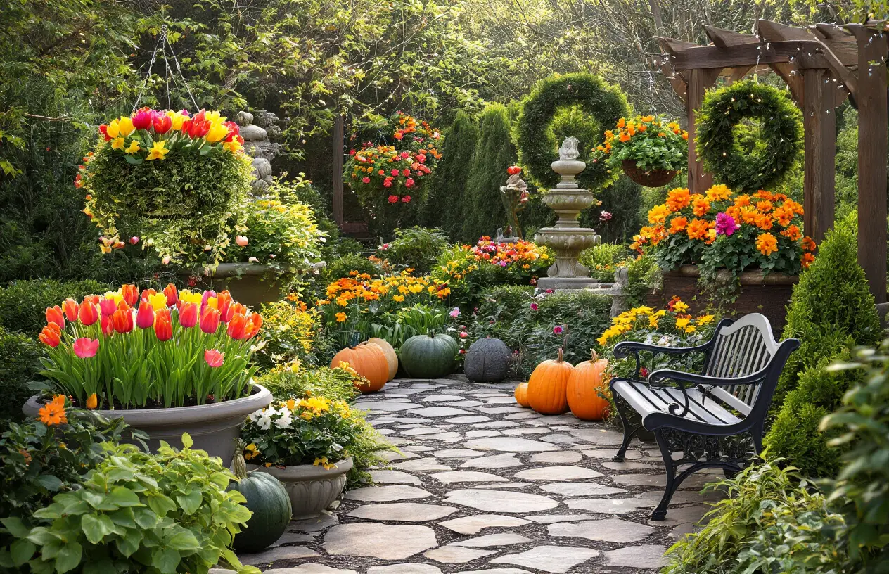 Seasonal Garden Decor Ideas to Keep Your Space Fresh Year-Round